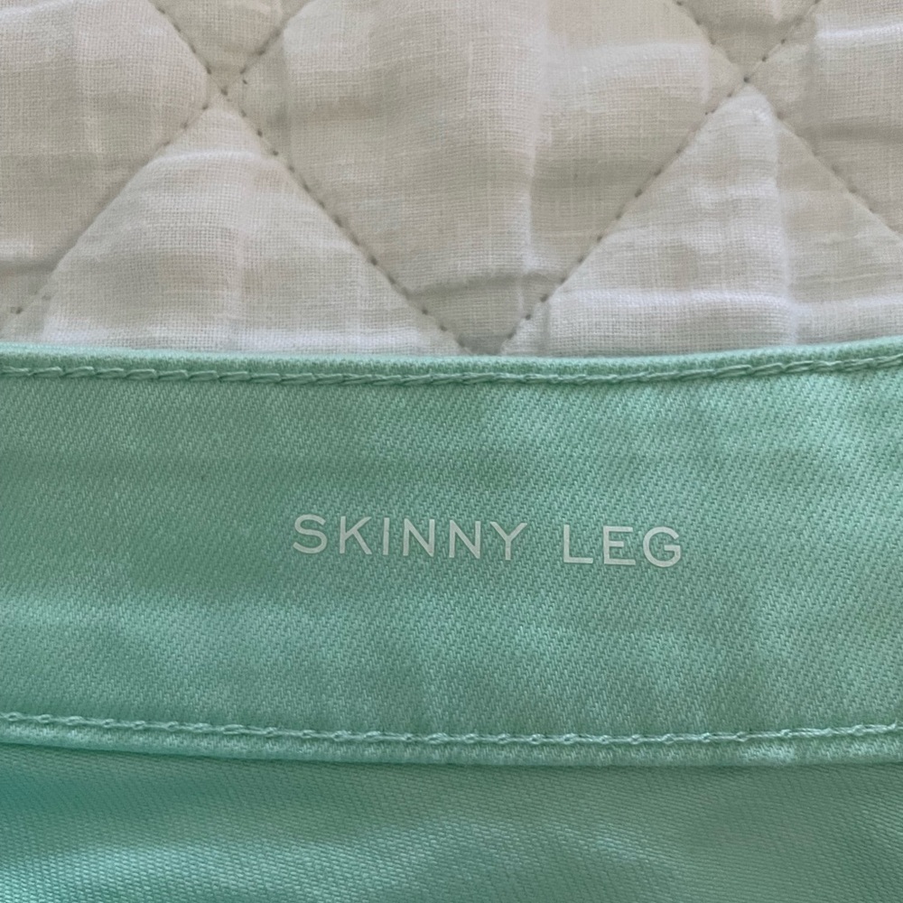 St. John's Bay Light Green Pants - Picture 3 of 4
